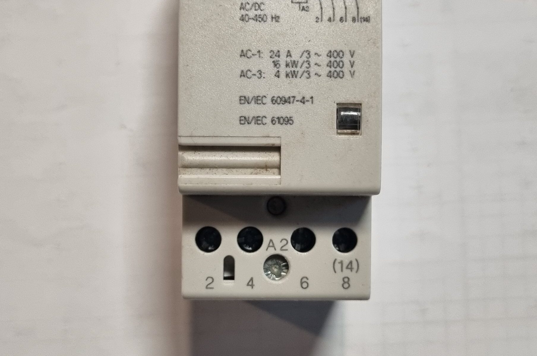 Instaliacinė relė Z-R230/SS Moeller series, Kontaktorius DILEM-10