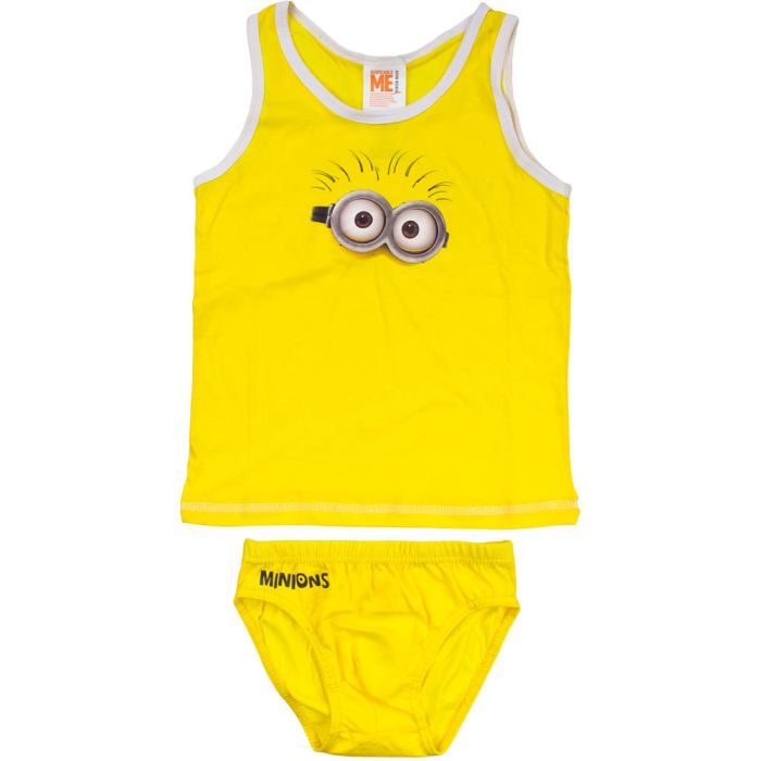 Geltoni marškinėliai ir kelnaitės Minions