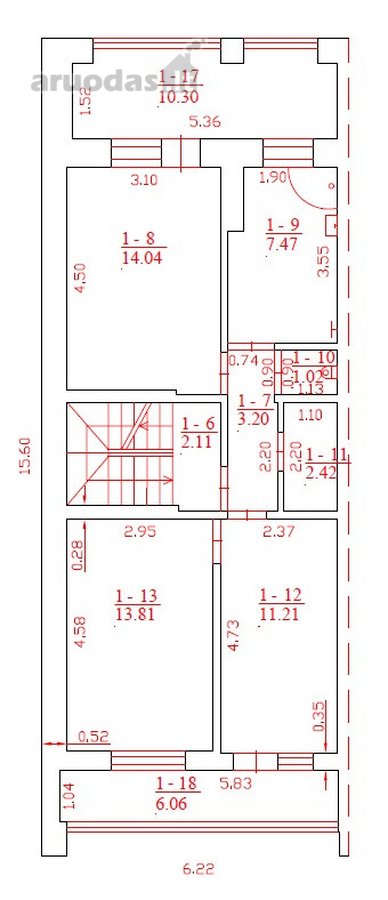 Kaunas, Žemutiniai Kaniūkai, Ramybės g., 3 kambarių butas