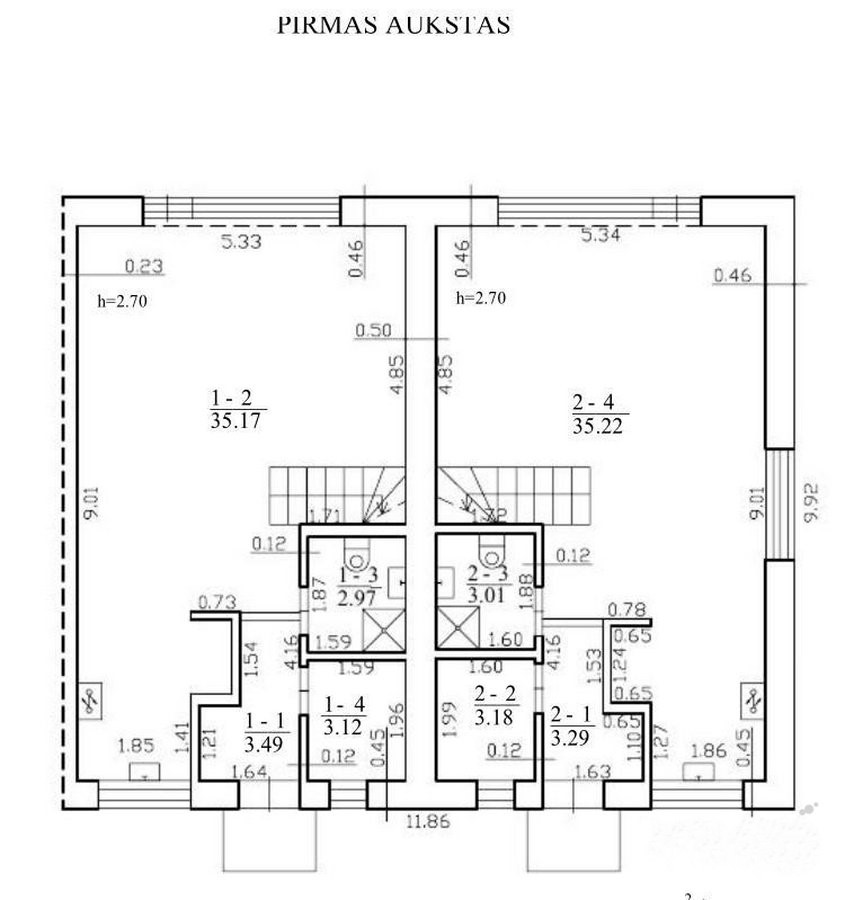 Parduodamas 100% baigtumo A+ klasės kotedžas Trušeliuose Klaipėdos rajone.