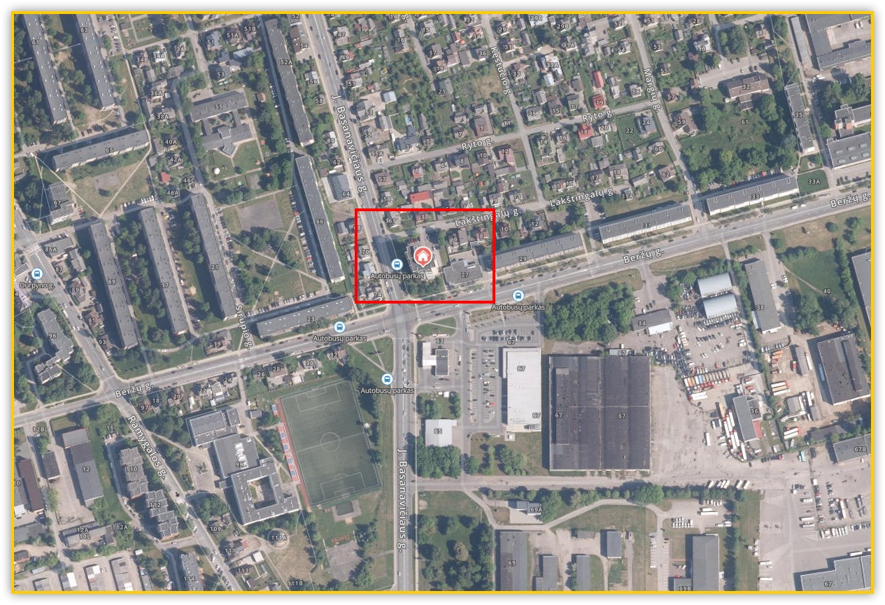 Parduodamas  2 kambarių butas, reikalingas kapitalinis remontas, Beržų g. 25, Panevėžyje.