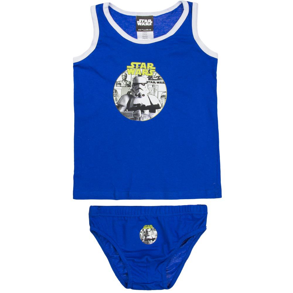 Mėlyni marškinėliai ir kelnaitės Star Wars