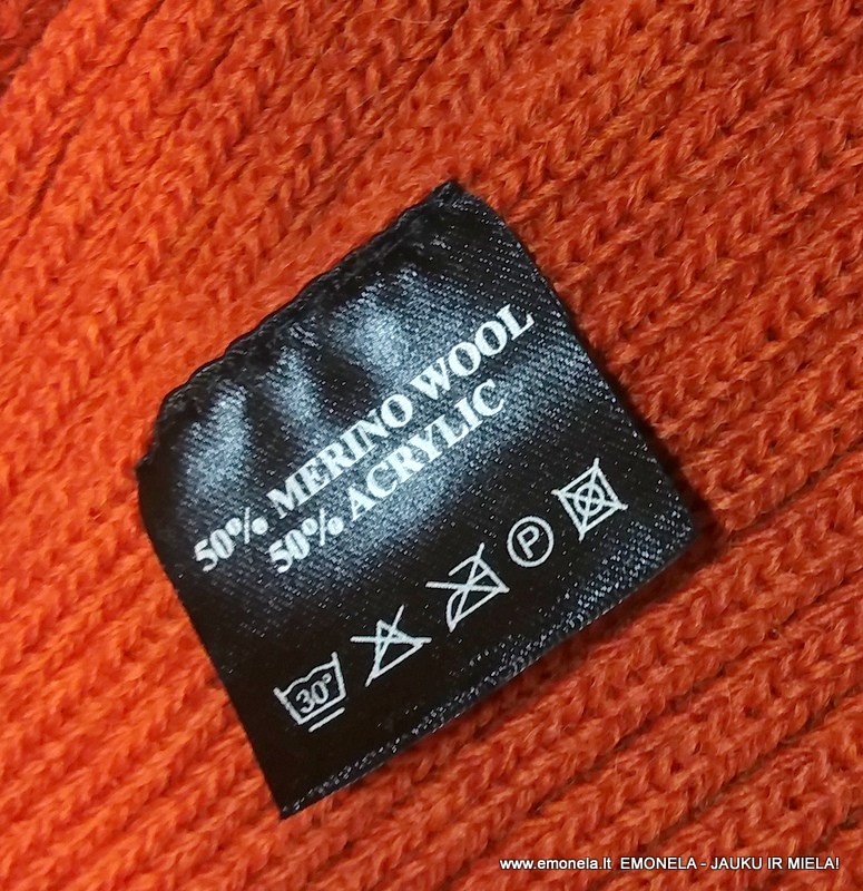 Merino vilnos ilgas šalikas, 200 x 23 cm