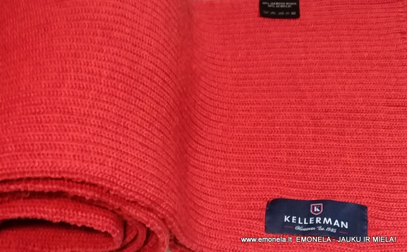 Merino vilnos ilgas šalikas, 200 x 23 cm