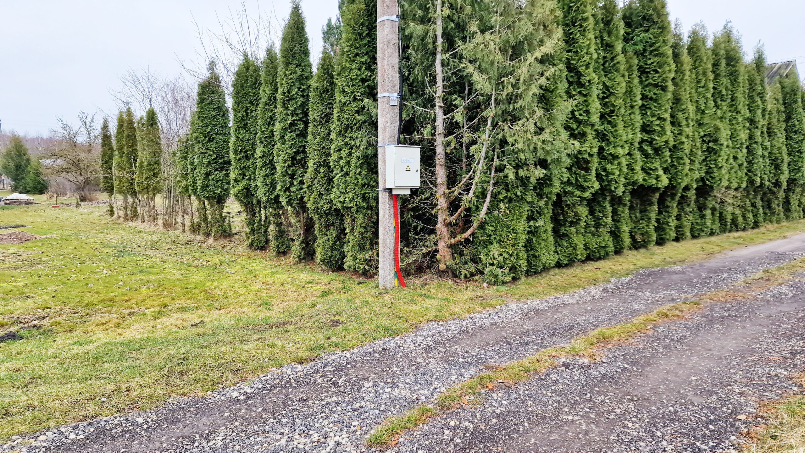 Parduodamas 6 arų sodas su mediniu namuku Panevėžio raj., Janališkių k. Pušų al.