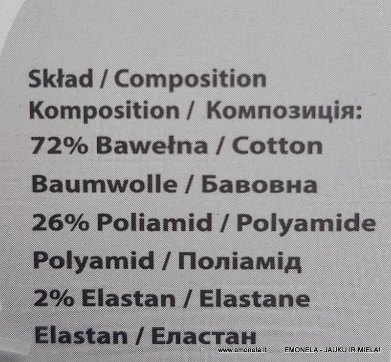 Kojinės PATION SKIETY Dydis: 38-41, 42-46