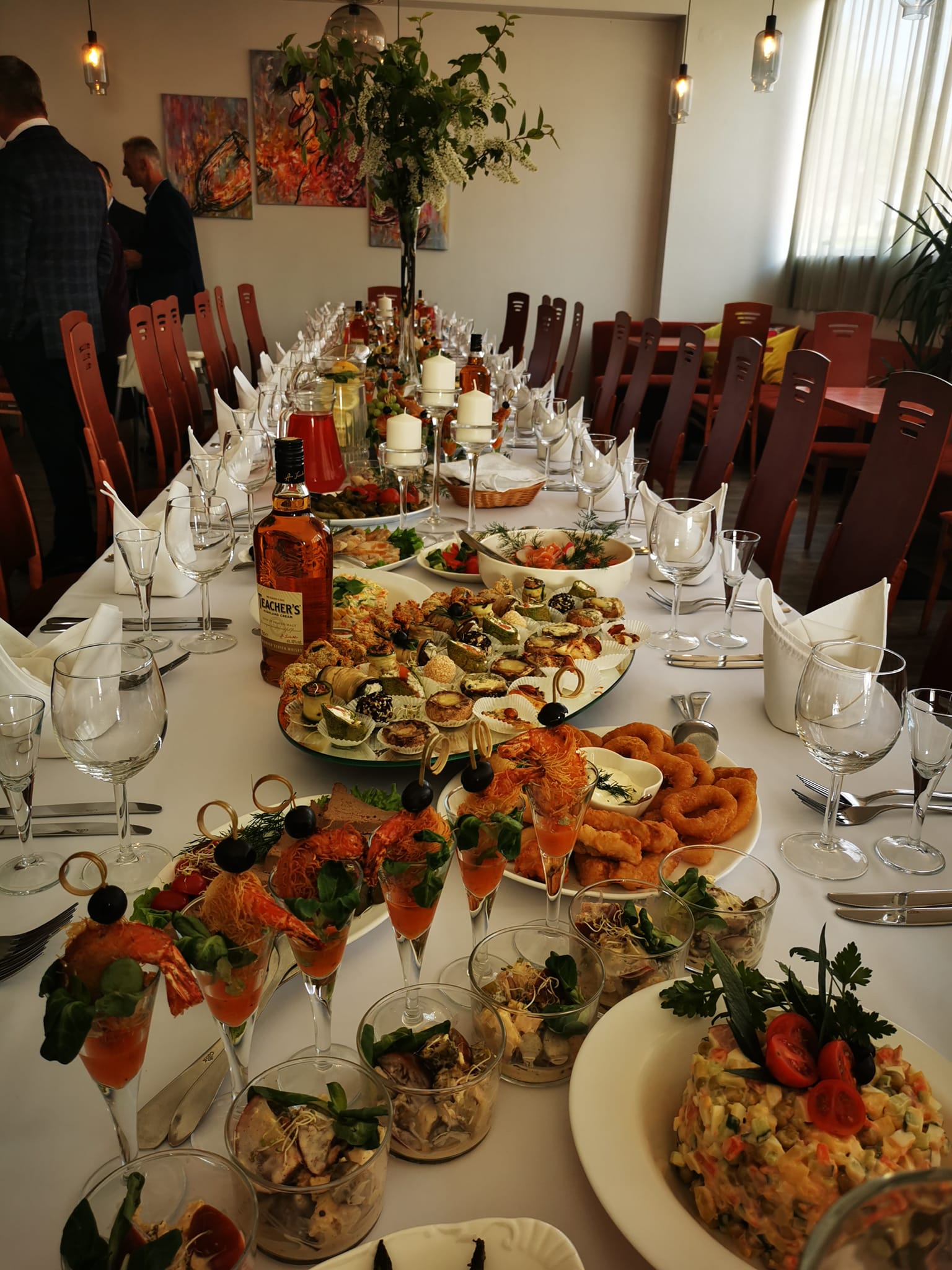 Banketai, gimtadieniai, gedulingi pietūs VILNIUJE