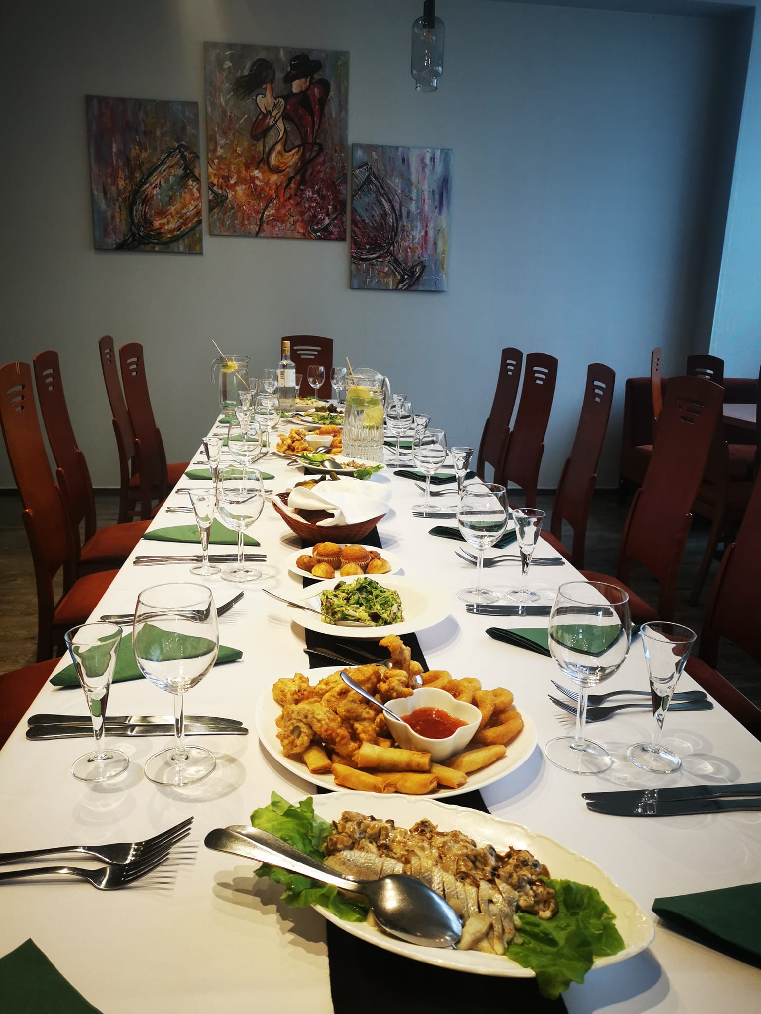 Banketai, gimtadieniai, gedulingi pietūs VILNIUJE