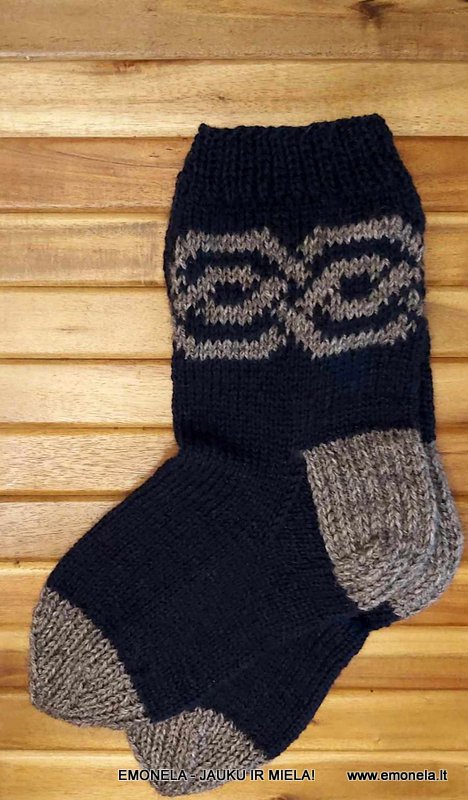 Megztos kojinės 47-49 d.