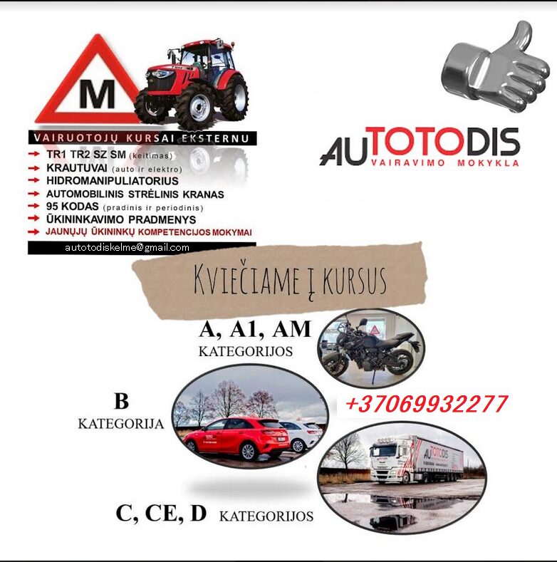 Vairavimo mokykla Autotodis