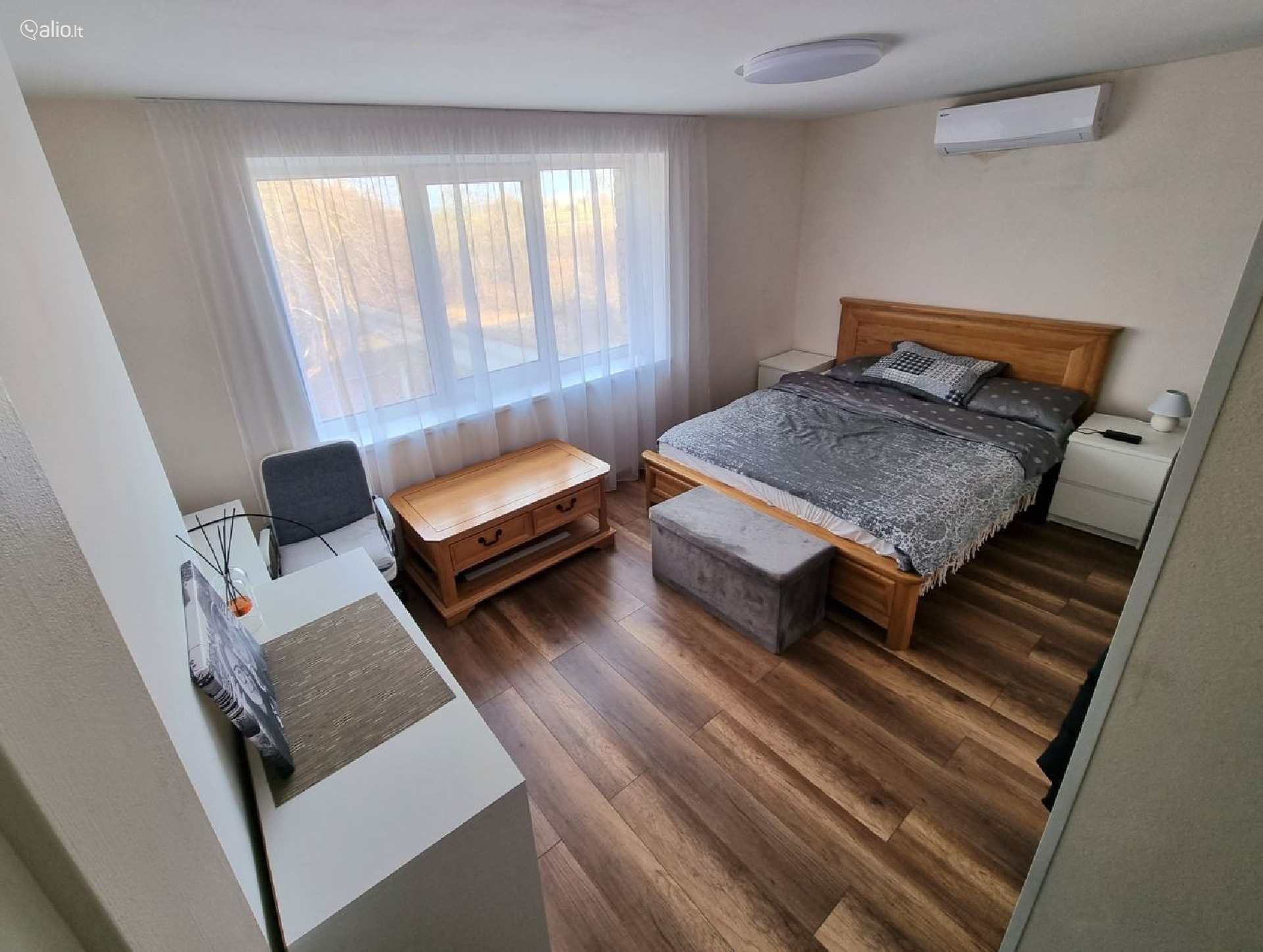 3 KAMBARIŲ BUTAS SU SKLYPU, PANEVĖŽIO R., RAMYGALA