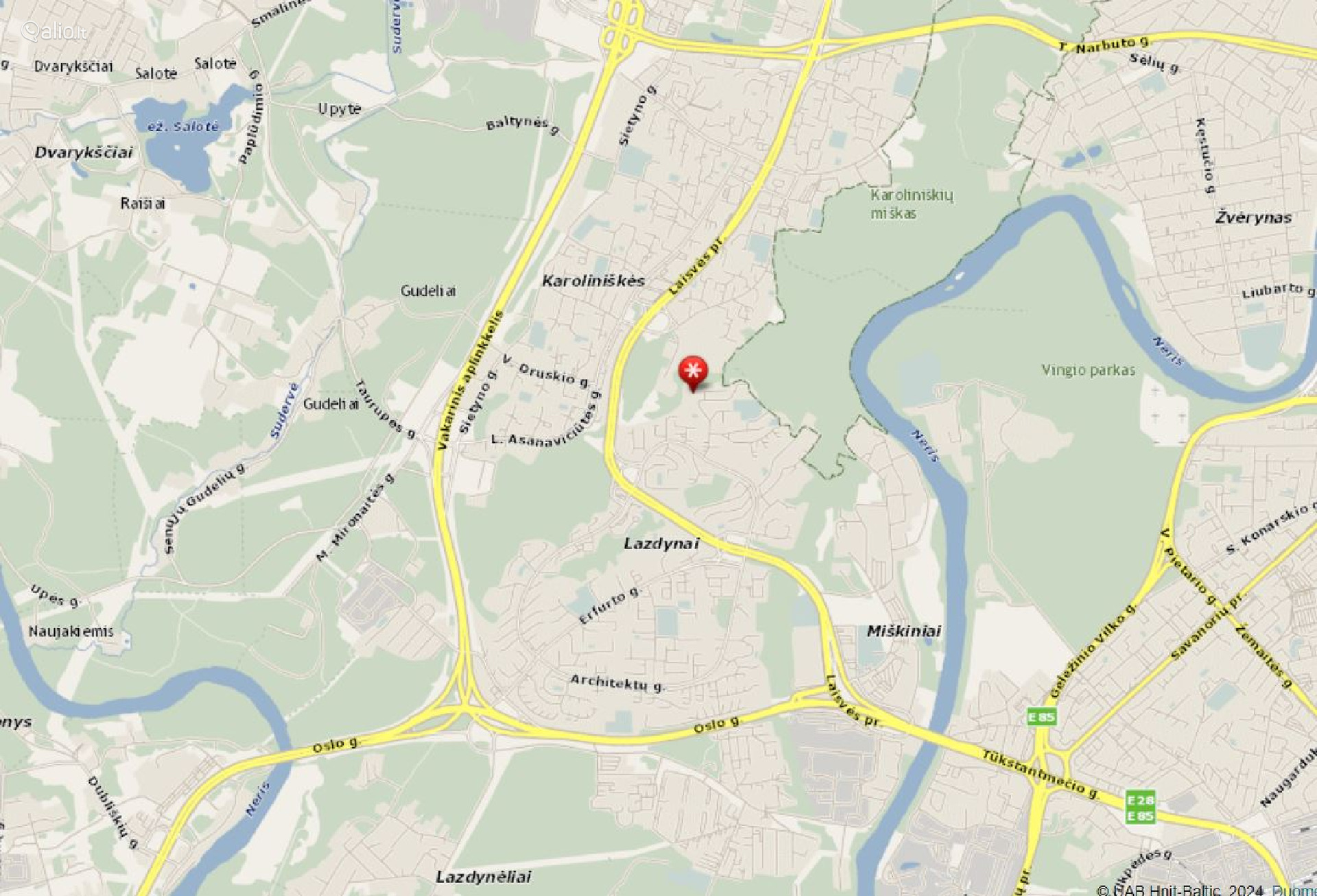 2 K. BUTAS VILNIUJE, ARCHITEKTŲ G. REZERVUOTAS