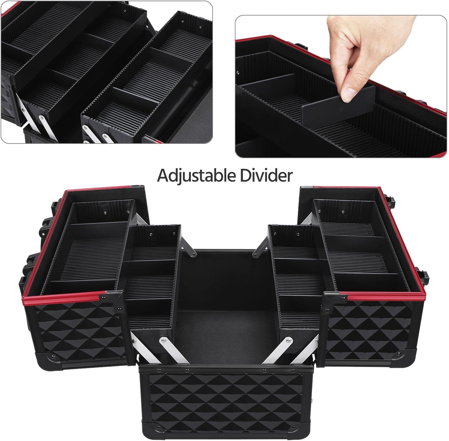 Kosmetikos lagaminas.