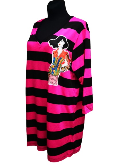 Ilga palaidinė – tunika apkūnioms