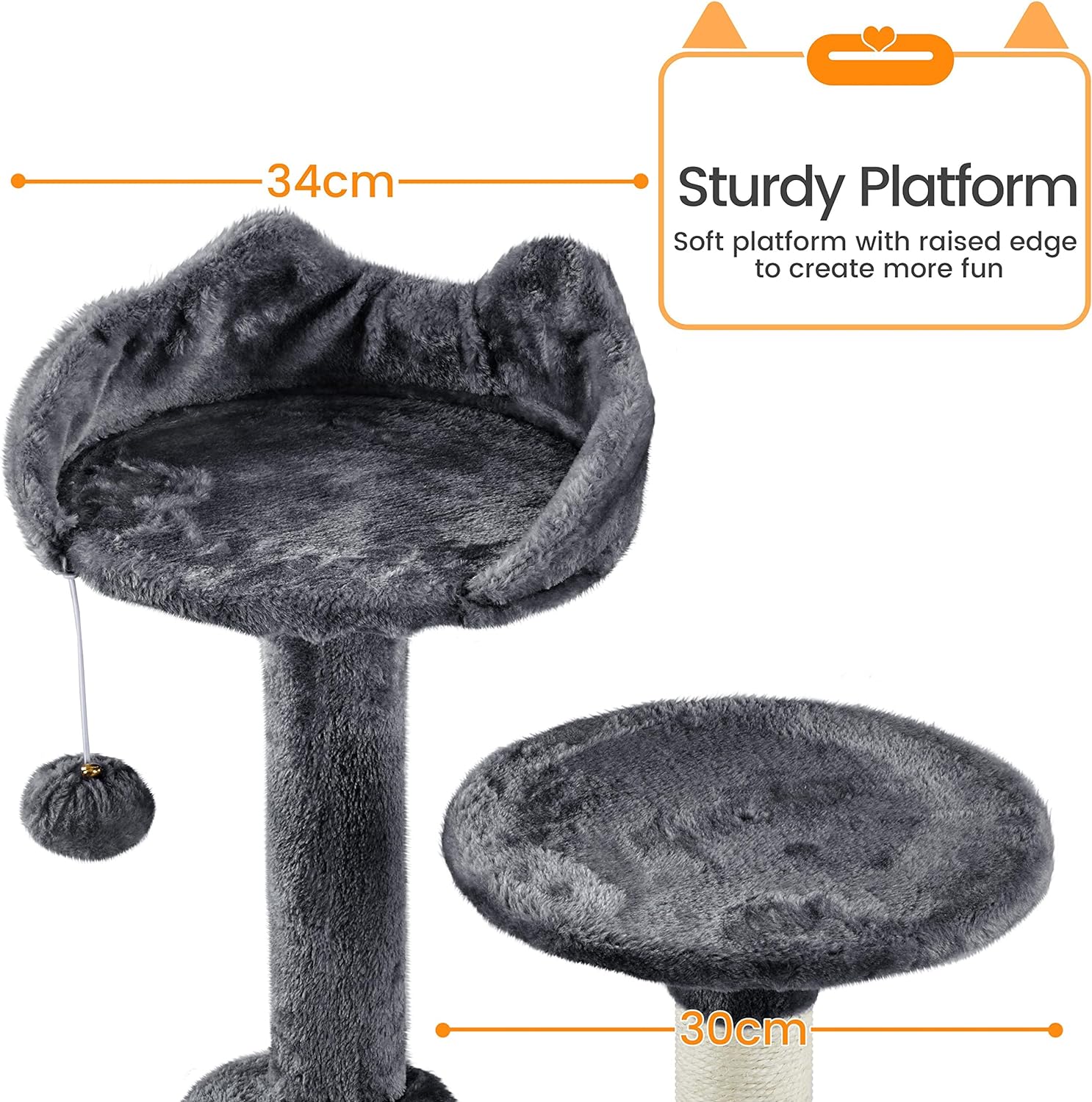 Didelė kačių draskyklė (174cm)