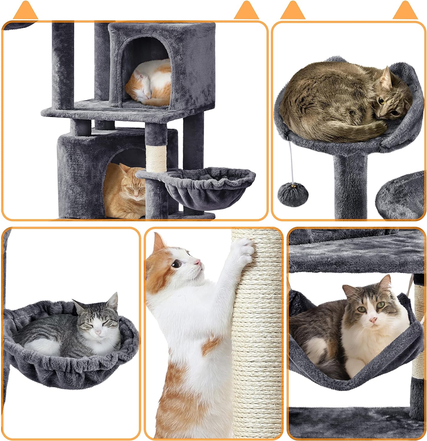 Didelė kačių draskyklė (174cm)