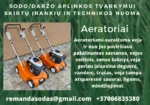 Sodo daržo technikos ir įrankių nuoma