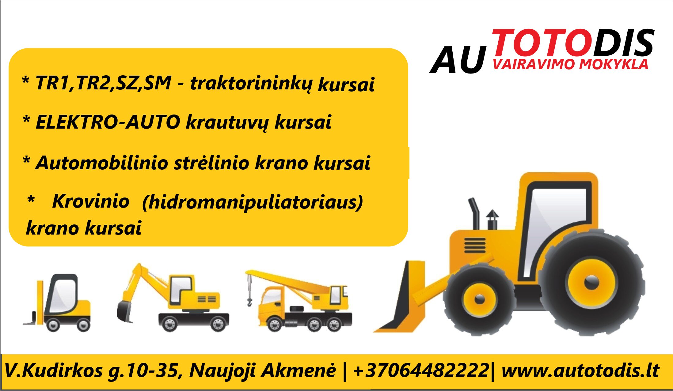 KROVIMO KRANO (HIDROMANIPULIATORIAUS) OPERATORIAUS MOKYMAI