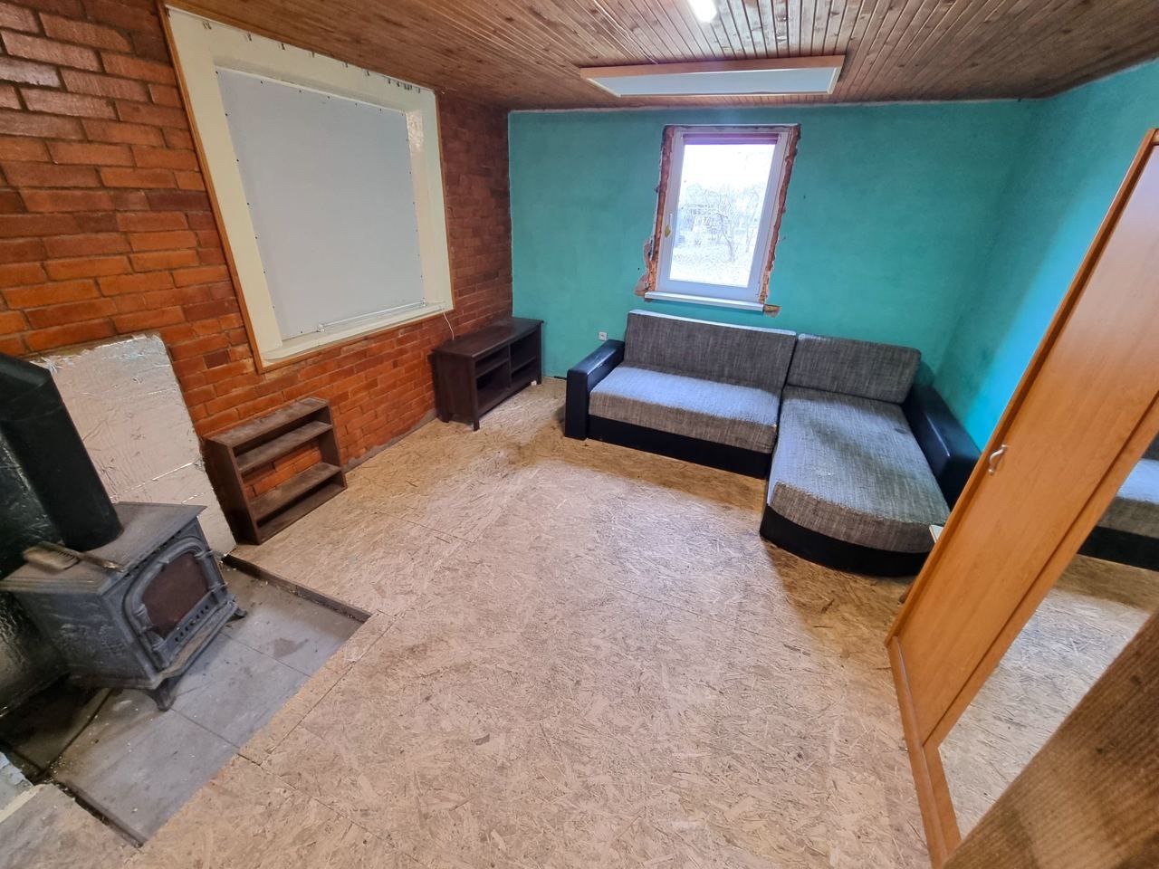 Parduodamas sodo sklypas su nameliu, Panevėžio r. sav., Daukniškių k.