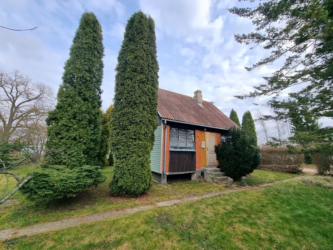 Parduodamas sodo sklypas su nameliu, Panevėžio r. sav., Daukniškių k.