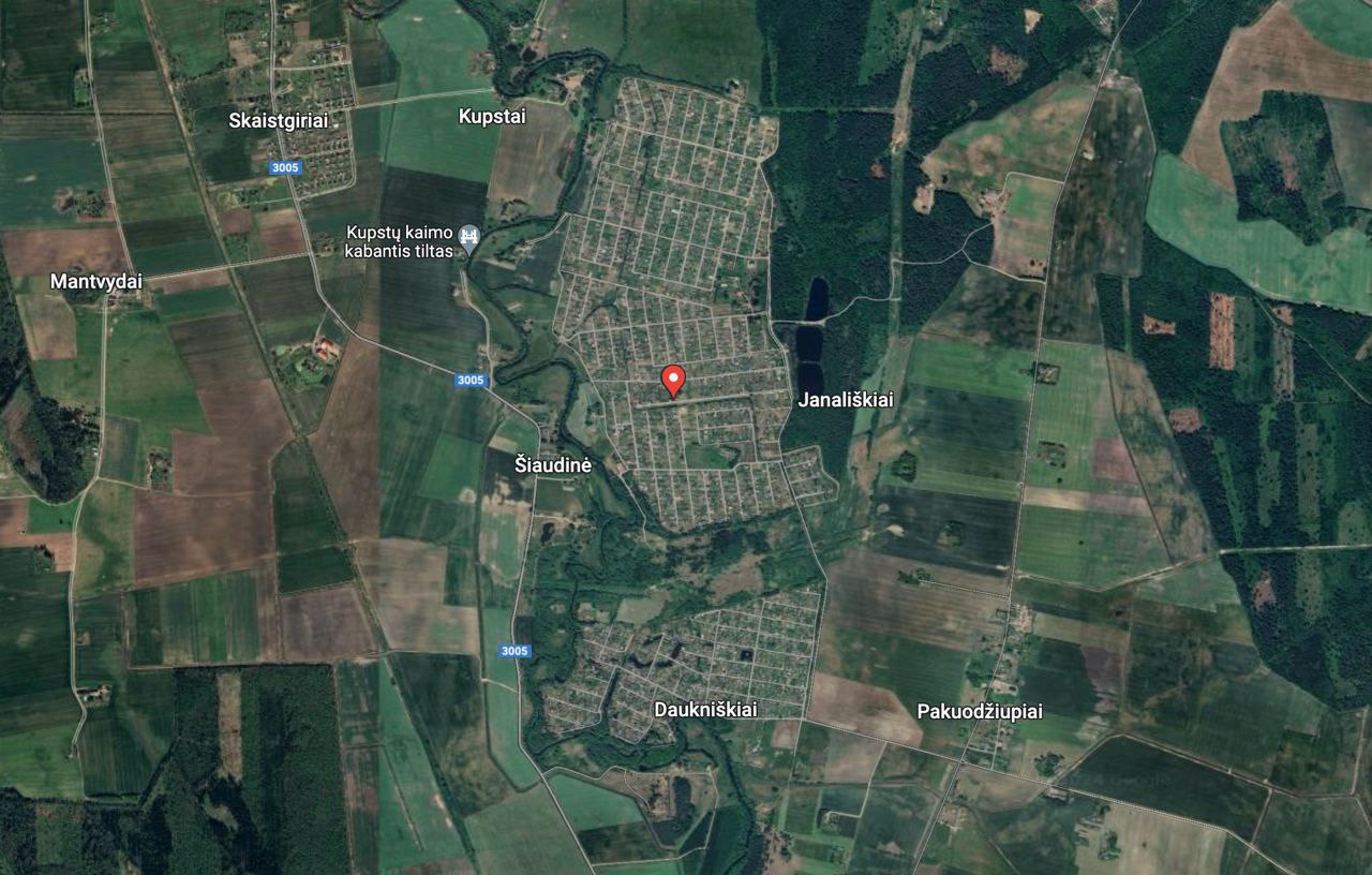 Parduodamas sodo sklypas su nameliu, Panevėžio r. sav., Daukniškių k.