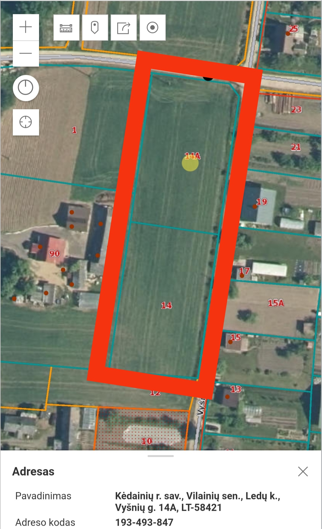 Sodo sklypai Kėdainių r. Ledų k.