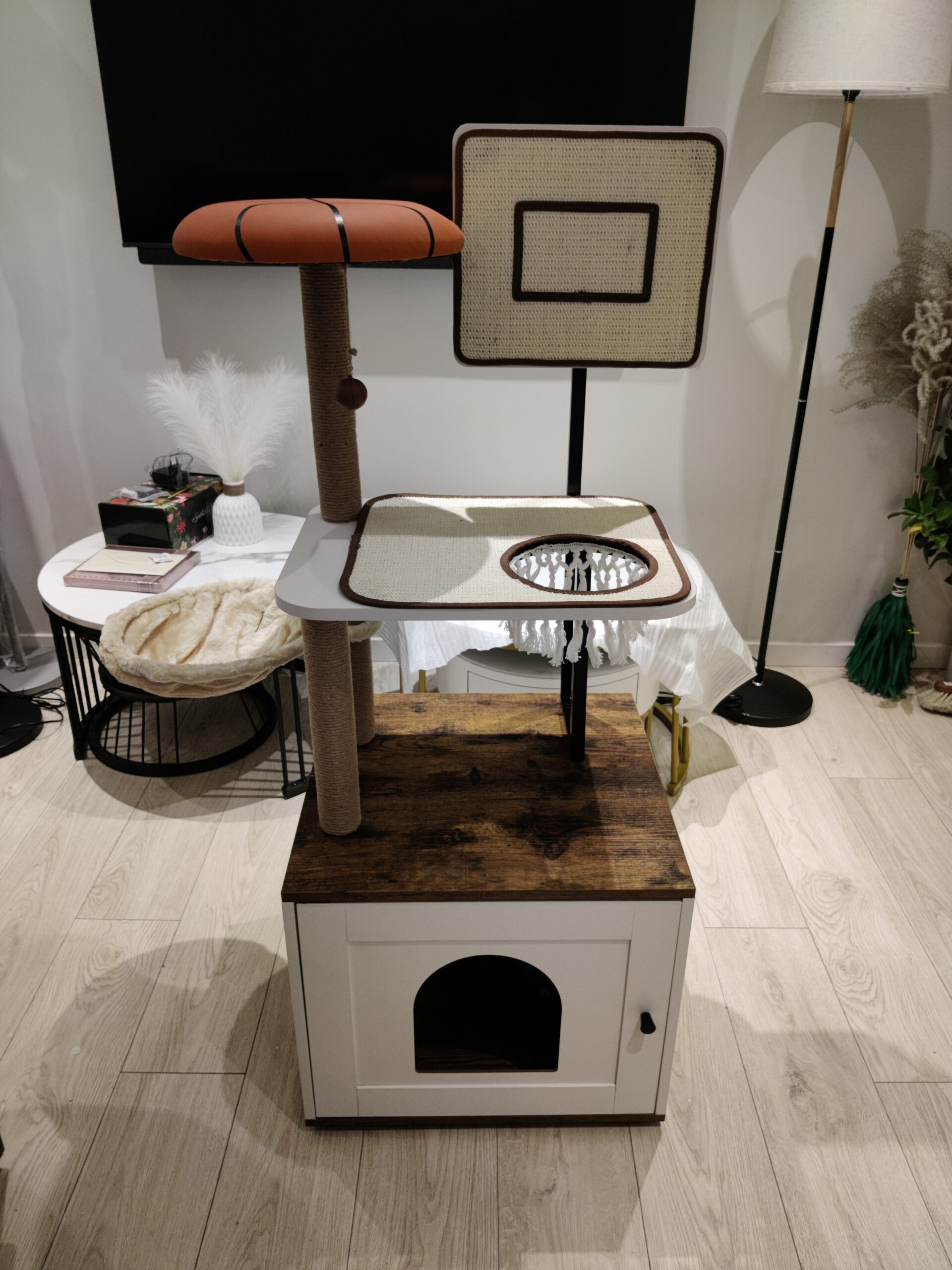 Draskyklė – kačių namelis