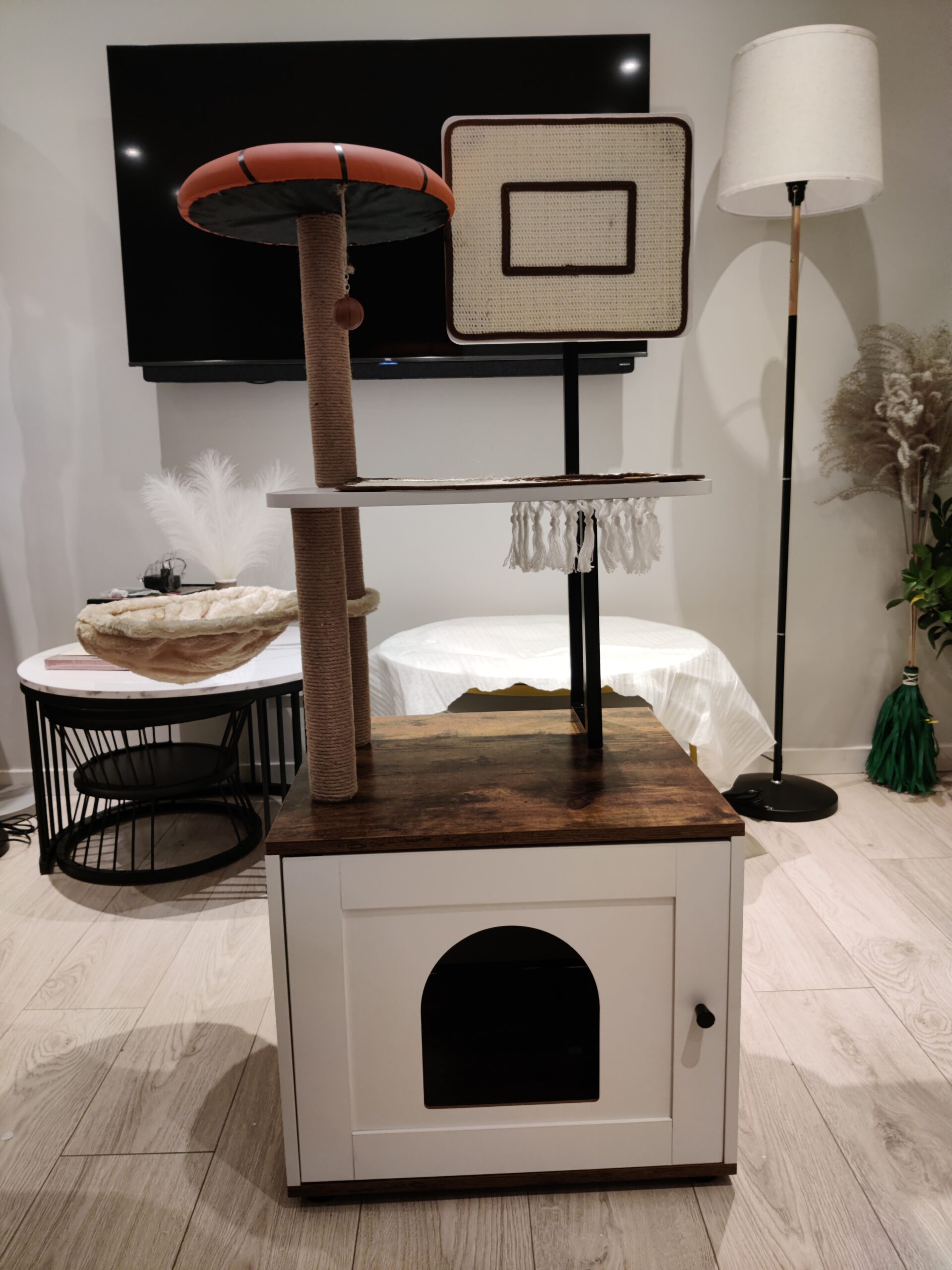 Draskyklė – kačių namelis