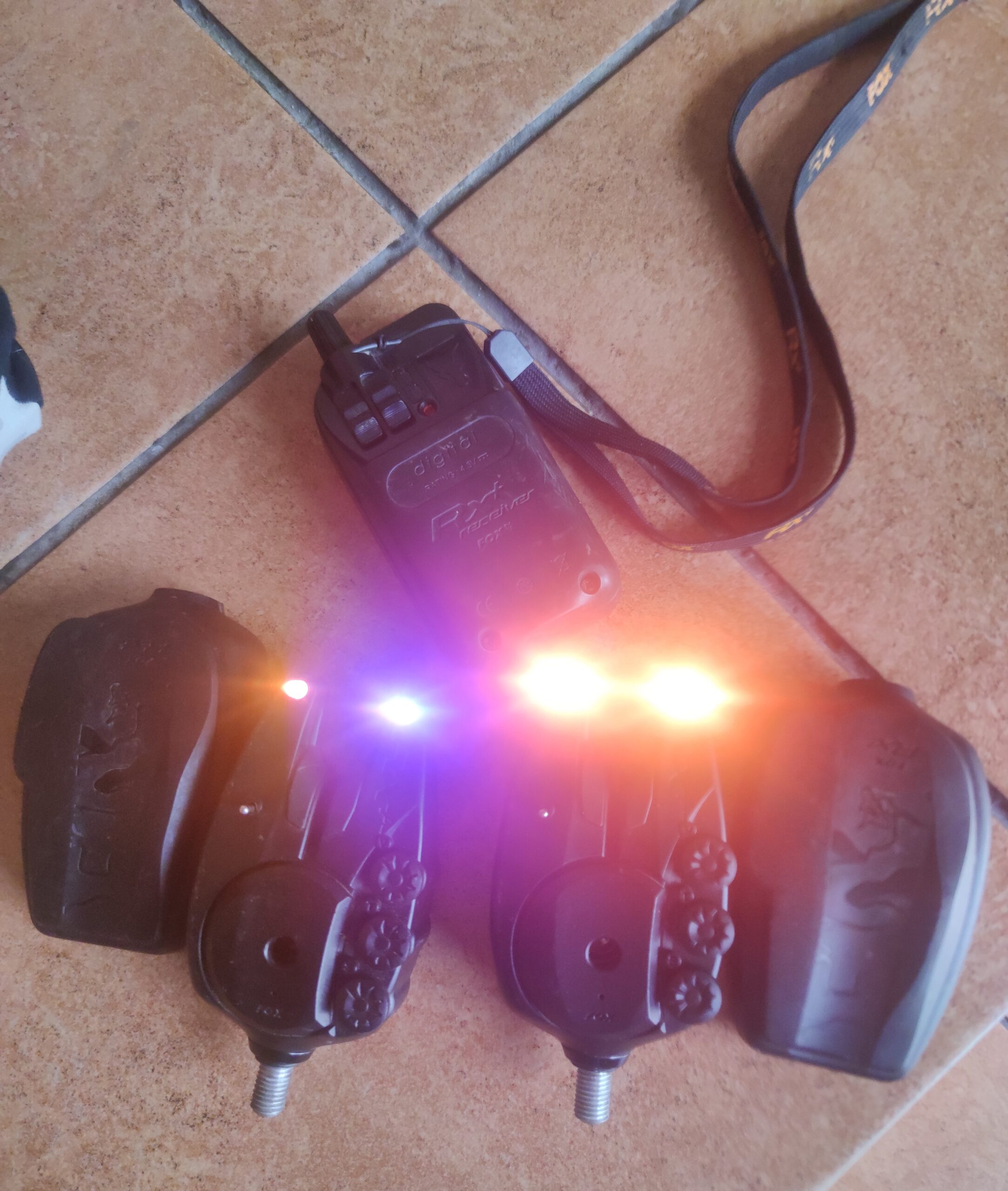 Nash scoope kotai ir fox rx+ signalizatoriai