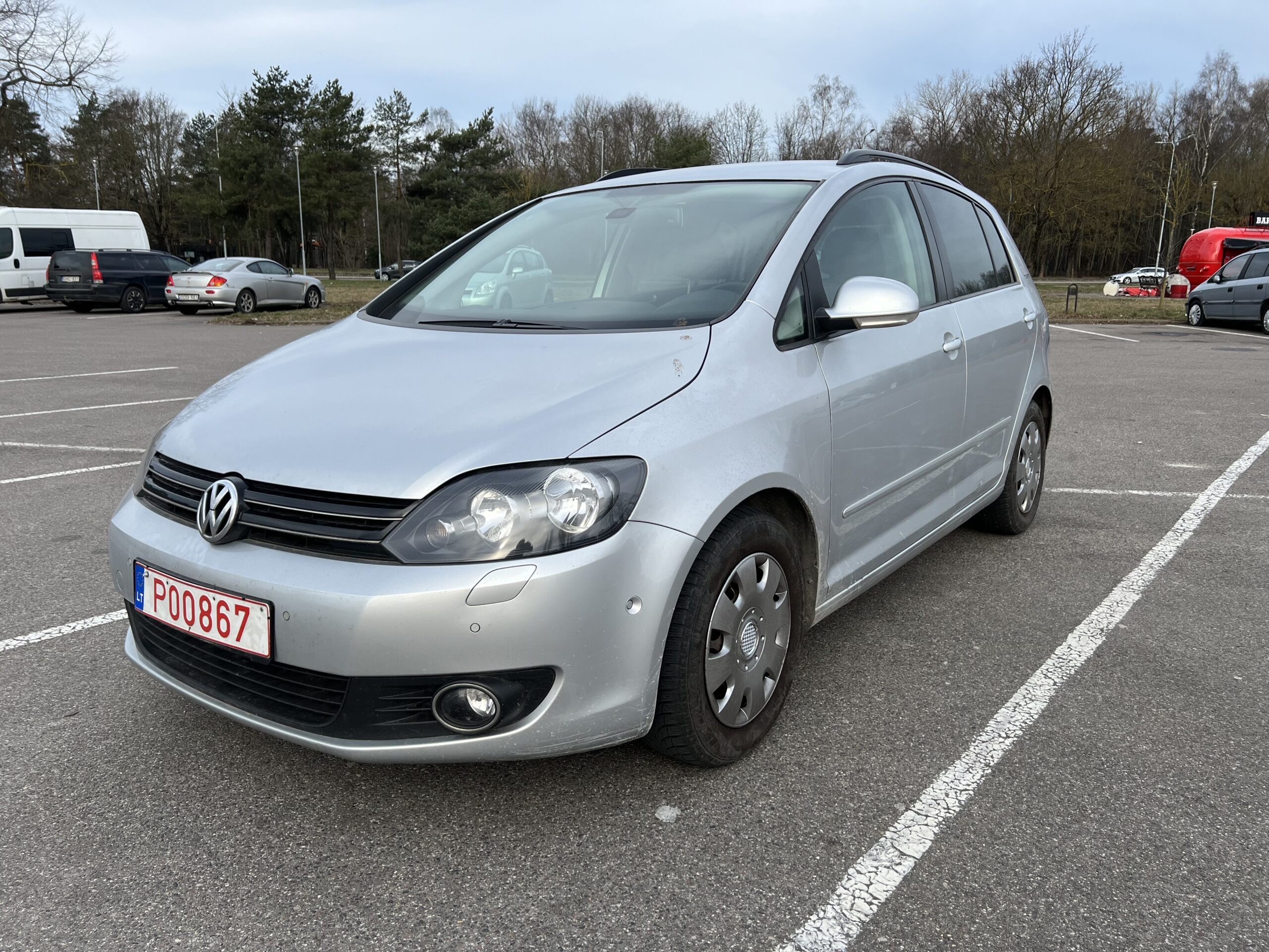 Vw Golf Plus 2010-11m. 1.6 Dyz. 77 kw. TA iki 2026-03m. 214000 km Klaipeda