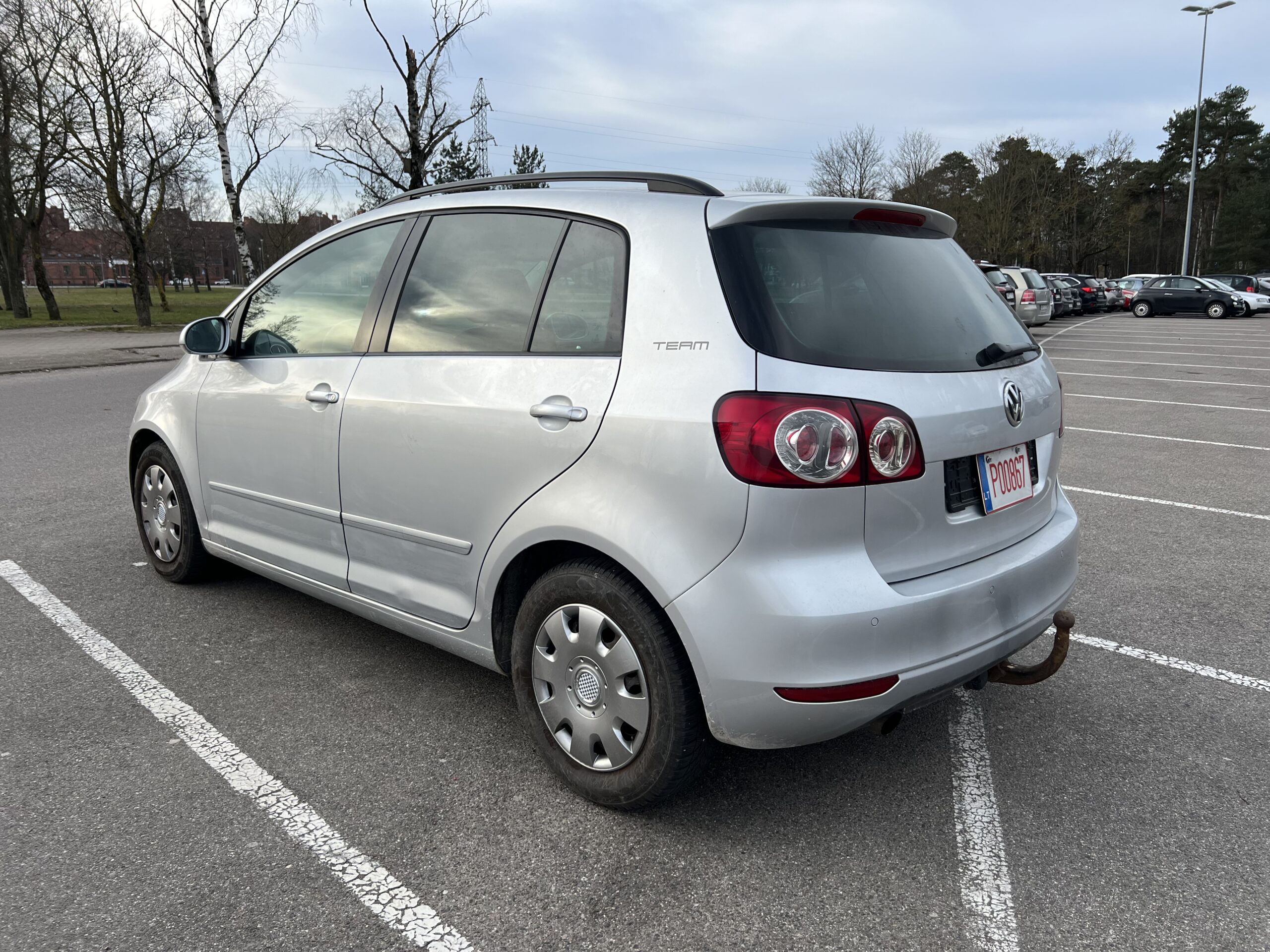 Vw Golf Plus 2010-11m. 1.6 Dyz. 77 kw. TA iki 2026-03m. 214000 km Klaipeda