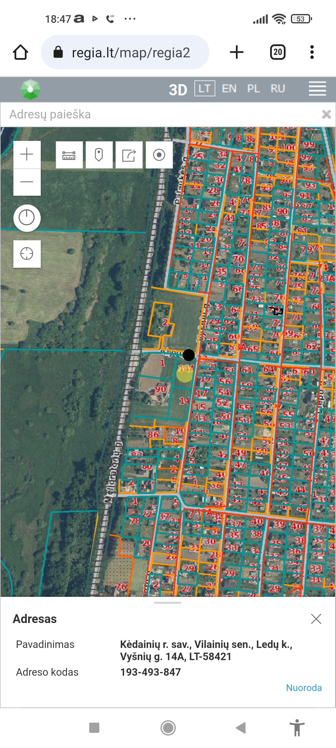 Sodo sklypai Kėdainių r. Ledų k.