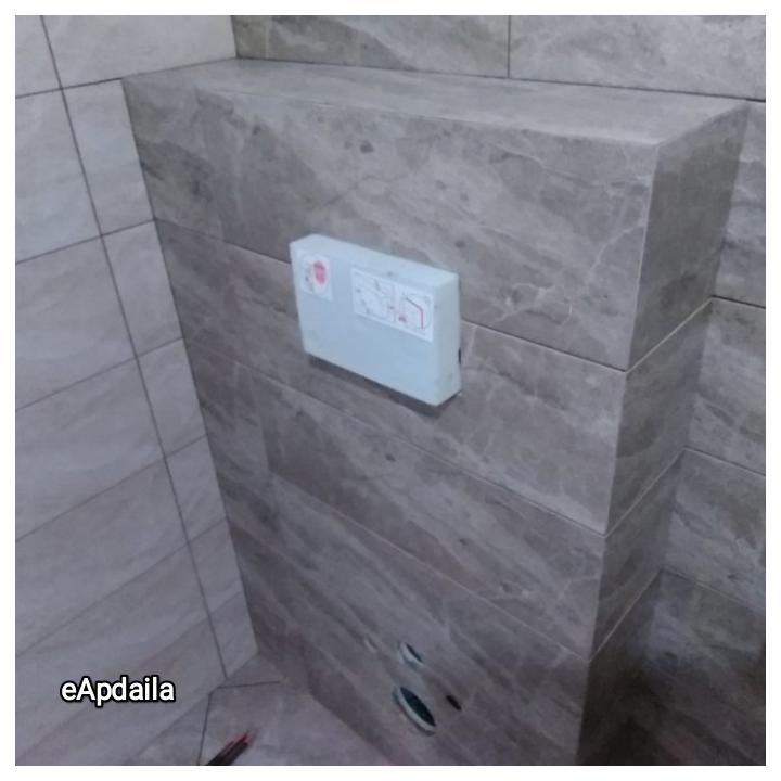 Plytelių klijavimas, balkonų šiltinimas, langų apdaila, Kaunas.