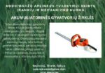 Sodo daržo technikos ir įrankių nuoma