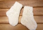 Megztos kojinės NAUJAGIMIUI