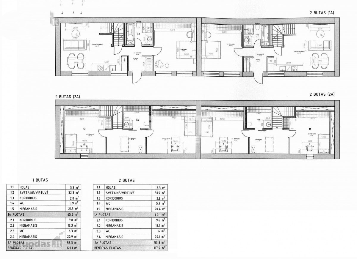 Parduodamos patalpos Klaipėdos miesto centre.