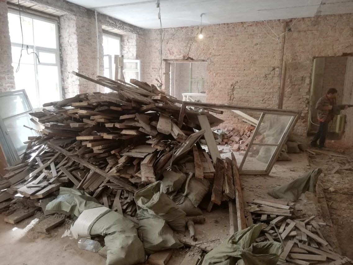 Statybinių atliekų, šiukšlių išvežimas