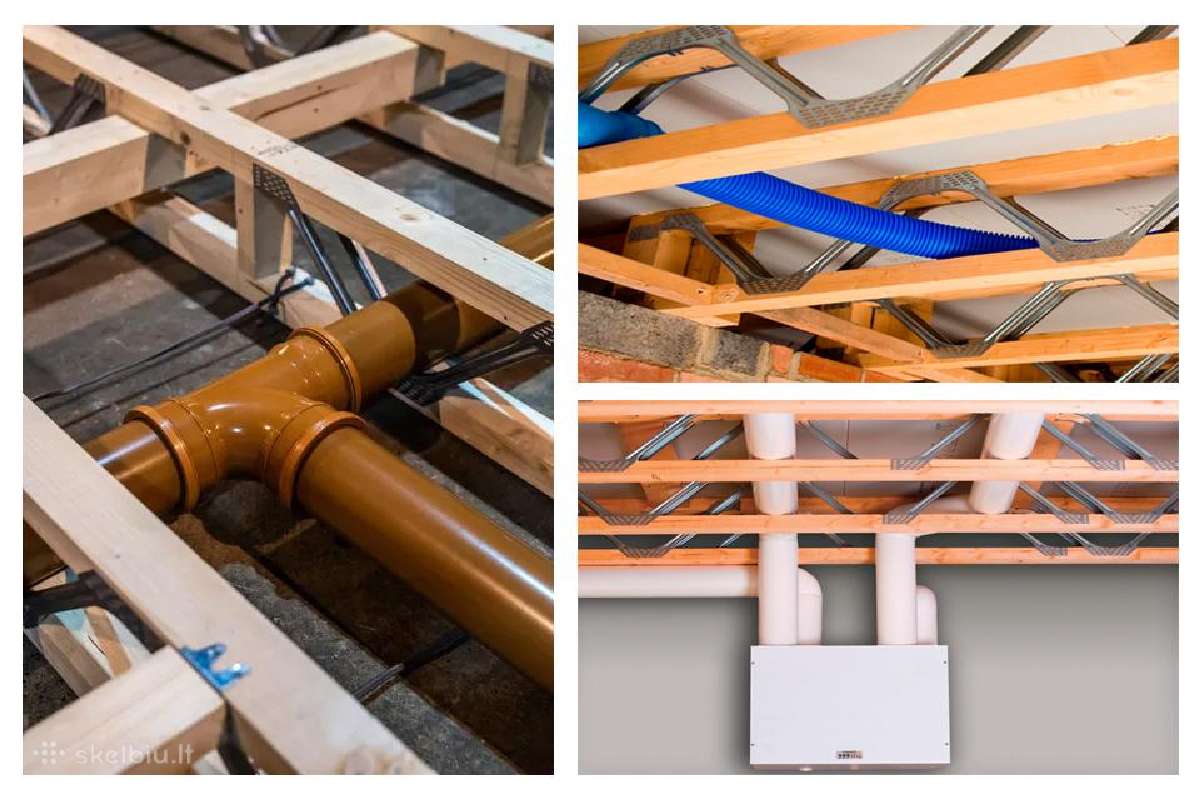 Posi Joists Sijos. Dvitėjinės Sijos.perdanga