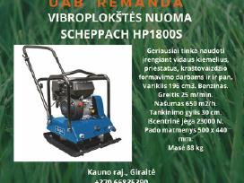 Sodo daržo technikos ir įrankių nuoma