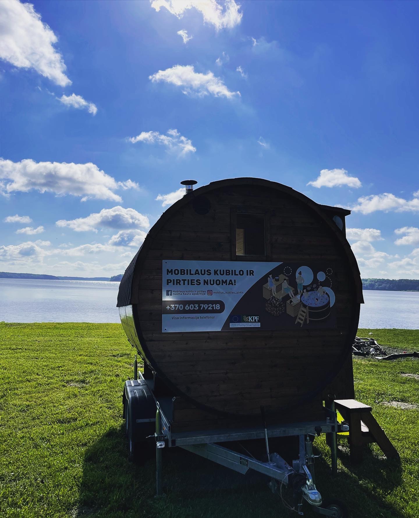 Mobilaus kubilo ir pirties nuoma