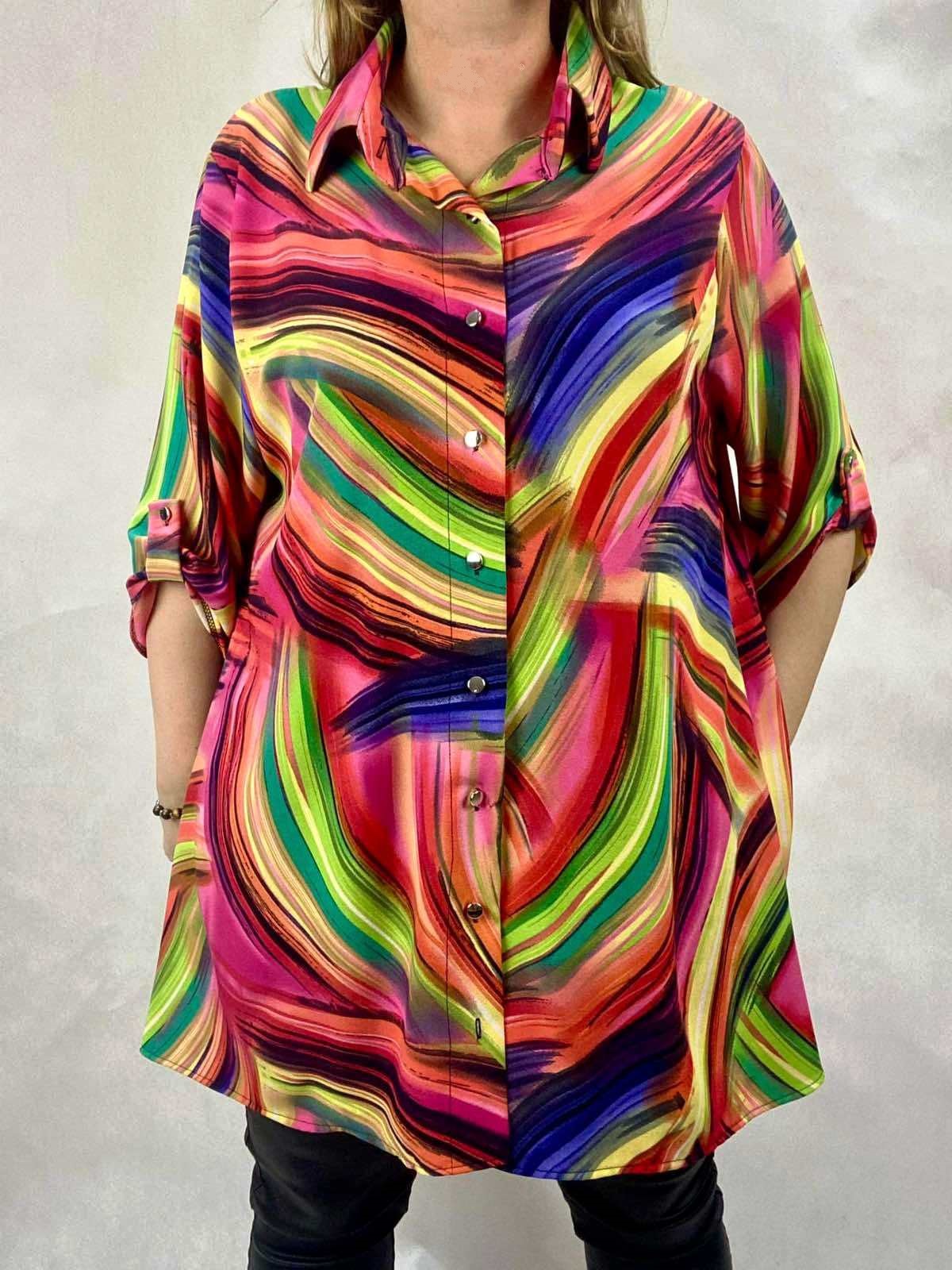 Ilga palaidinė apkūnioms damoms