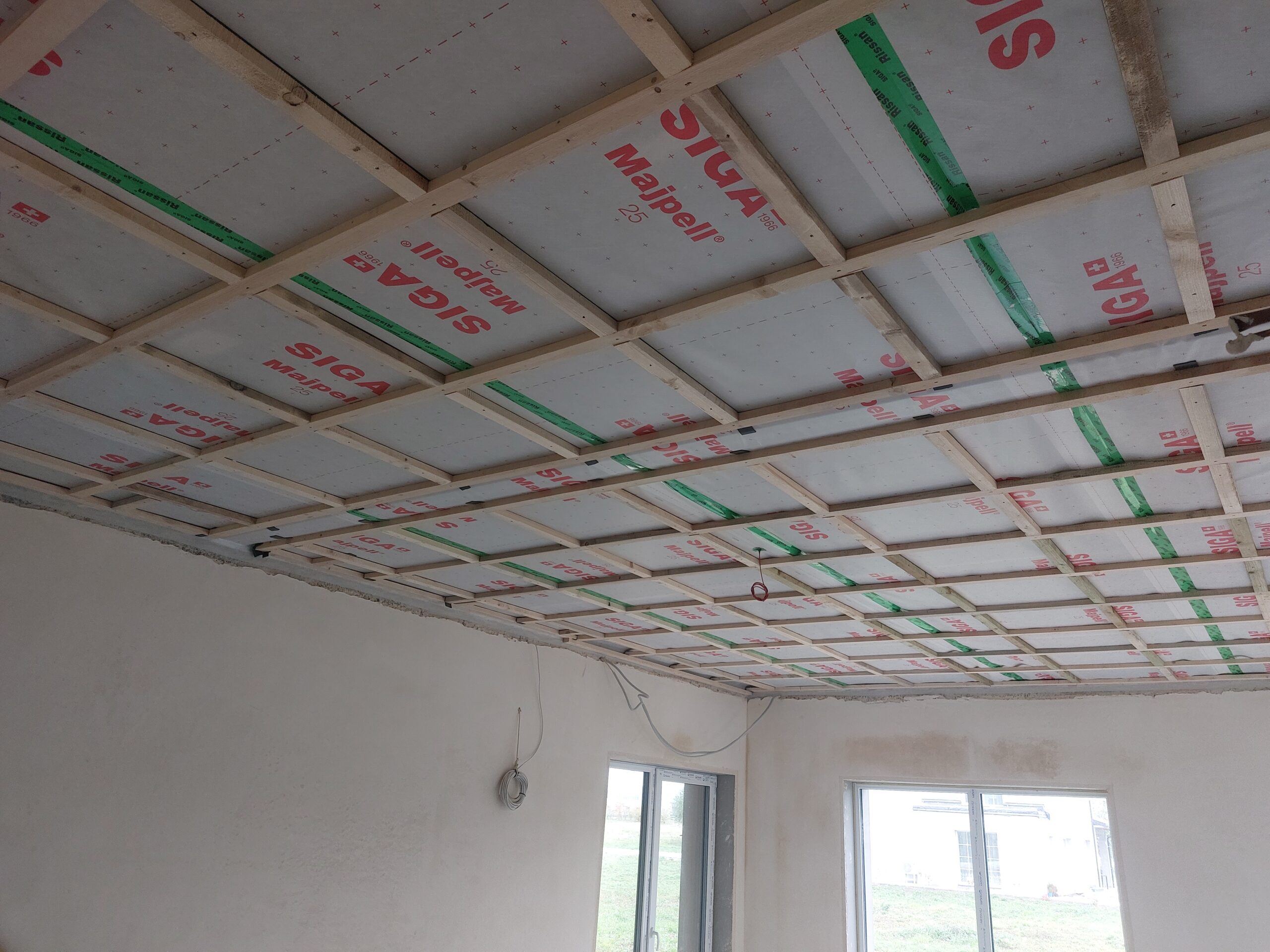 Garo izoliacinės plėvelės montavimas