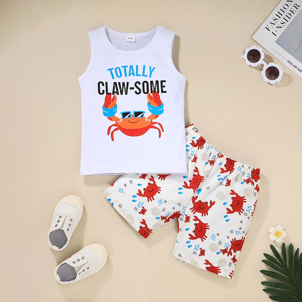 Vasarinis kostiumėlis Krabas