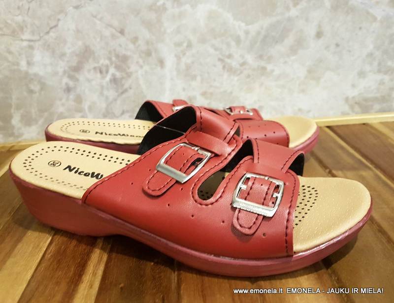 Šlepetės moteriškos, reguliuojamas plotis