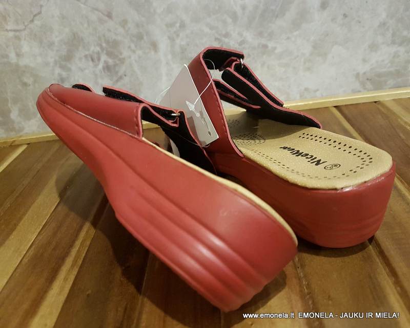 Šlepetės moteriškos, reguliuojamas plotis