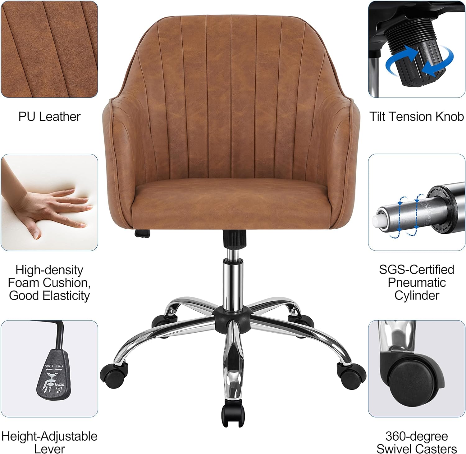 🪑Patogūs, reguliuojamo aukščio krėslai.