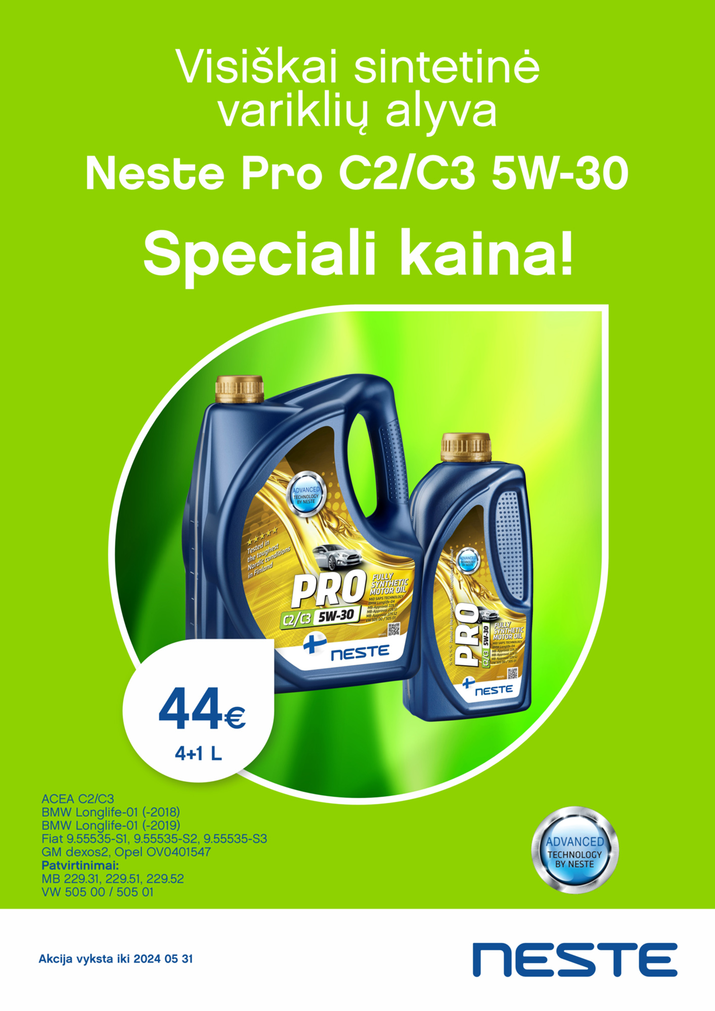 NESTE PRO C2/C3 5W30