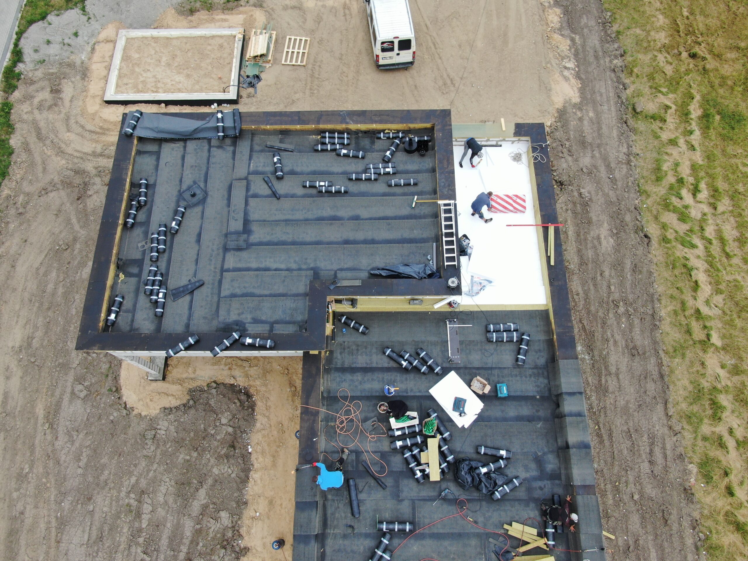 Bituminių stogų dengimas