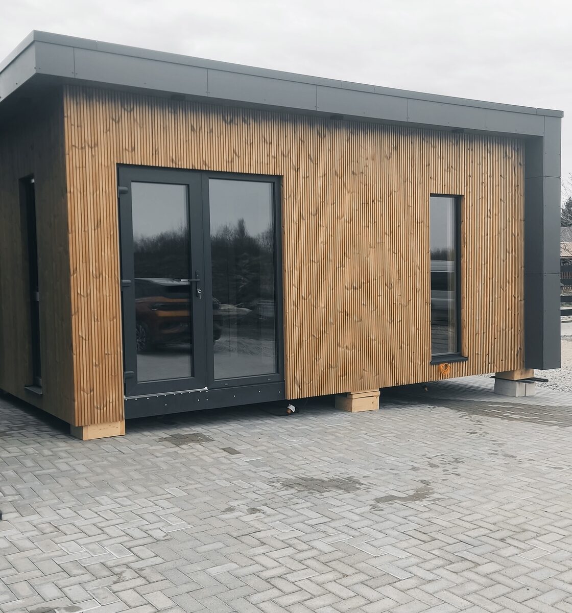 Modulinis namelis – pirtis sauna