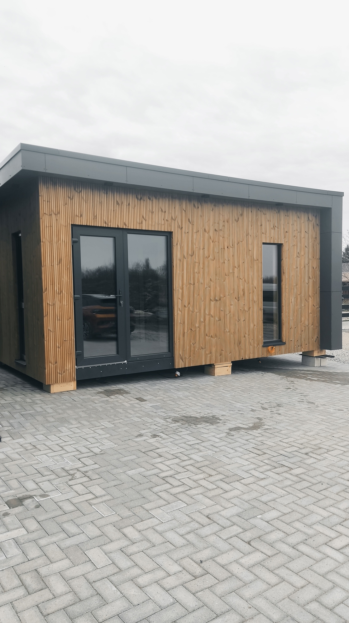 Modulinis namelis – pirtis sauna
